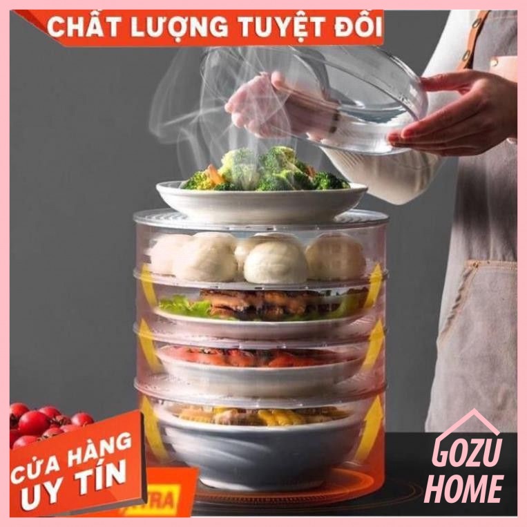 [HOT] Lồng Bàn Đậy Thức Ăn, Lồng Bàn Giữ Nhiệt Đa Tầng Bằng Nhựa Cao Cấp