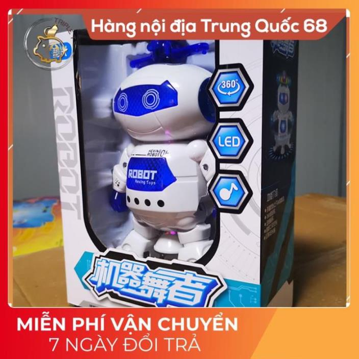 Đồ chơi Robot Xoay 360, Phát Nhạc Và Hát, Chất Liệu Nhựa ABS An Toàn Khi Sử Dụng, Đồ chơi công nghệ (NỘI ĐỊA TRUNG QUỐC)