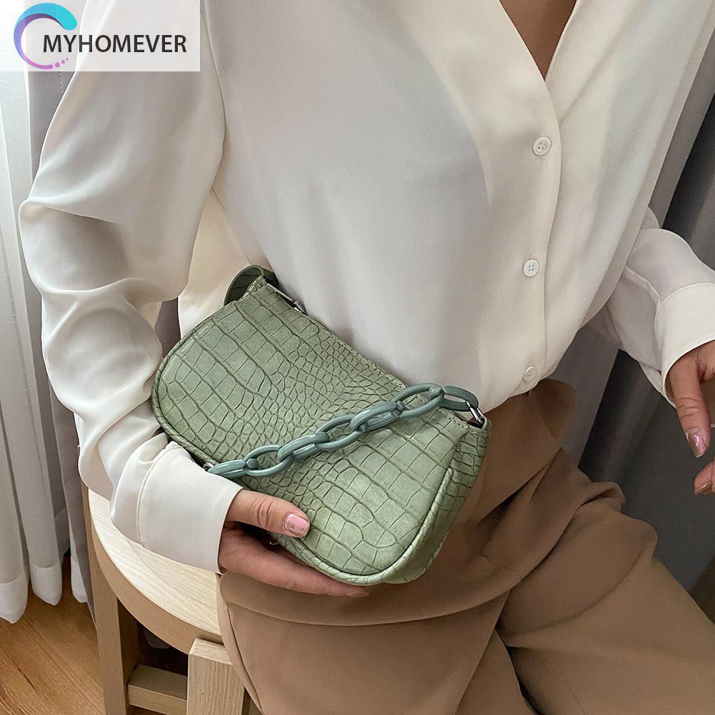 Túi Xách Đeo Vai Da Pu Phong Cách Cổ Điển Cho Nữ