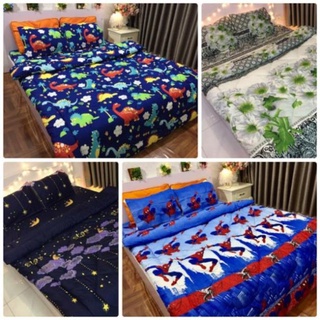 Set 5 món ga gối chăn phao poly đủ bộ
