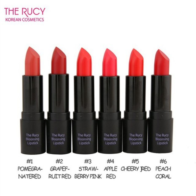 Son Matte bền màu The Rucy Blooming Lipstick 3.5g