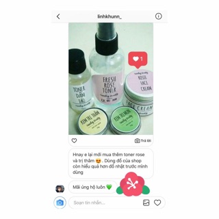 Toner dấm táo handmade