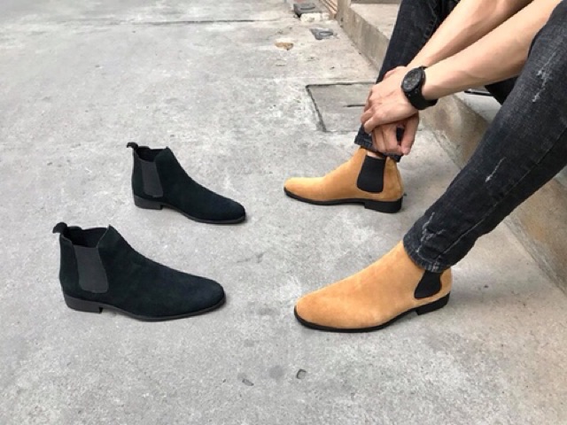 CHELSEA BOOT DA LỘN [TĂNG 6CM] | BigBuy360 - bigbuy360.vn