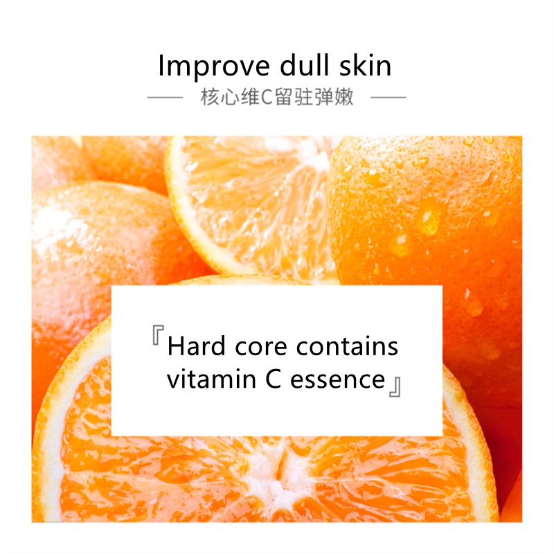 ✌STOCK✌ Tinh chất Hyaluronic Acid Vitamin C Dưỡng ẩm Làm trắng Chống oxy hóa Dễ dàng Hấp thụ Tinh chất Phục hồi Sáng da