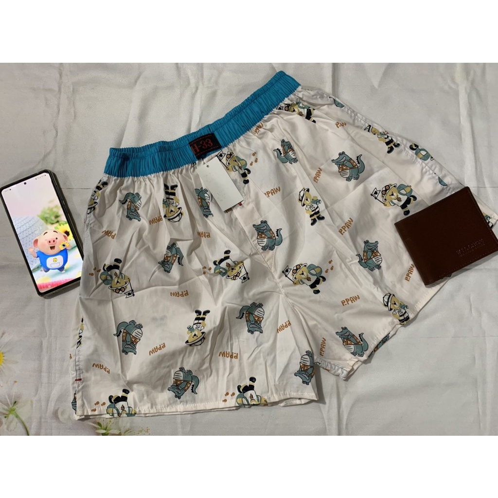 Quần Đùi Boxer Nam H33 Nhiều màu - Quần Ngủ Nam Mặc nhà Cao Cấp
