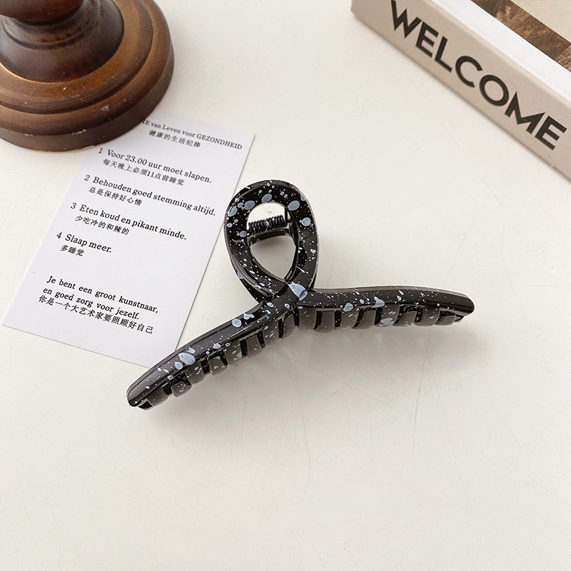 Kẹp tóc càng cua cỡ lớn phong cách Hàn Quốc xinh xắn thời trang