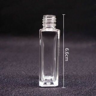 Chai chiết nước hoa vuông 10ml ( nắp vàng )