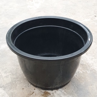 Chậu nhựa đen cứng cao cấp THAKICO size lớn