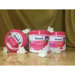 Kem dưỡng thể Balea Bodycreme Rosenwasser & Gojibeere.