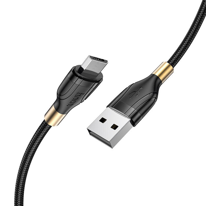 Cáp sạc nhanh Hoco U92 dòng 2.4A siêu bền dây dài 1.2m cho smartphone