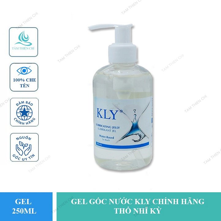 Gel bôi trơn Tâm Thiện Chí kly gốc nước an toàn chai 250ml