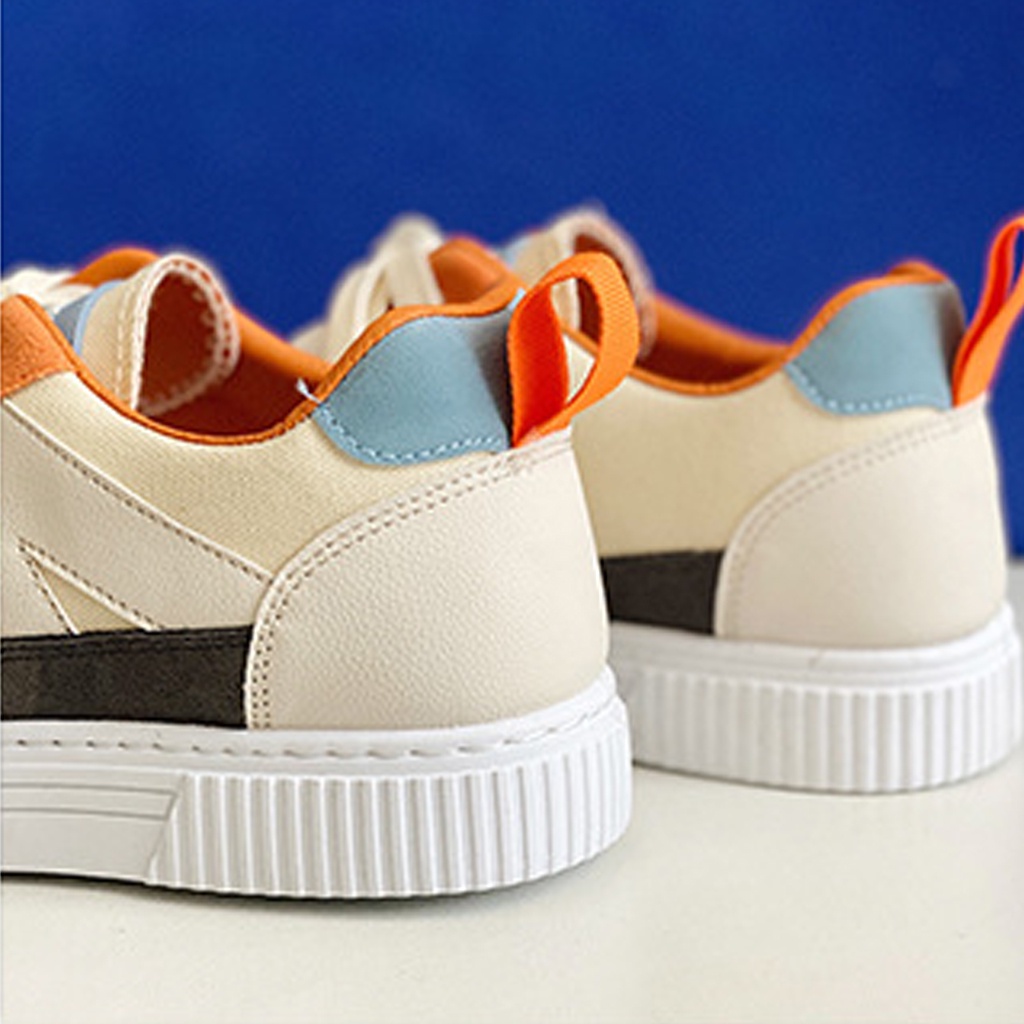 Giày nam MS50 giày thể thao nam màu sắc trẻ trung chất vải thoáng khí size full size