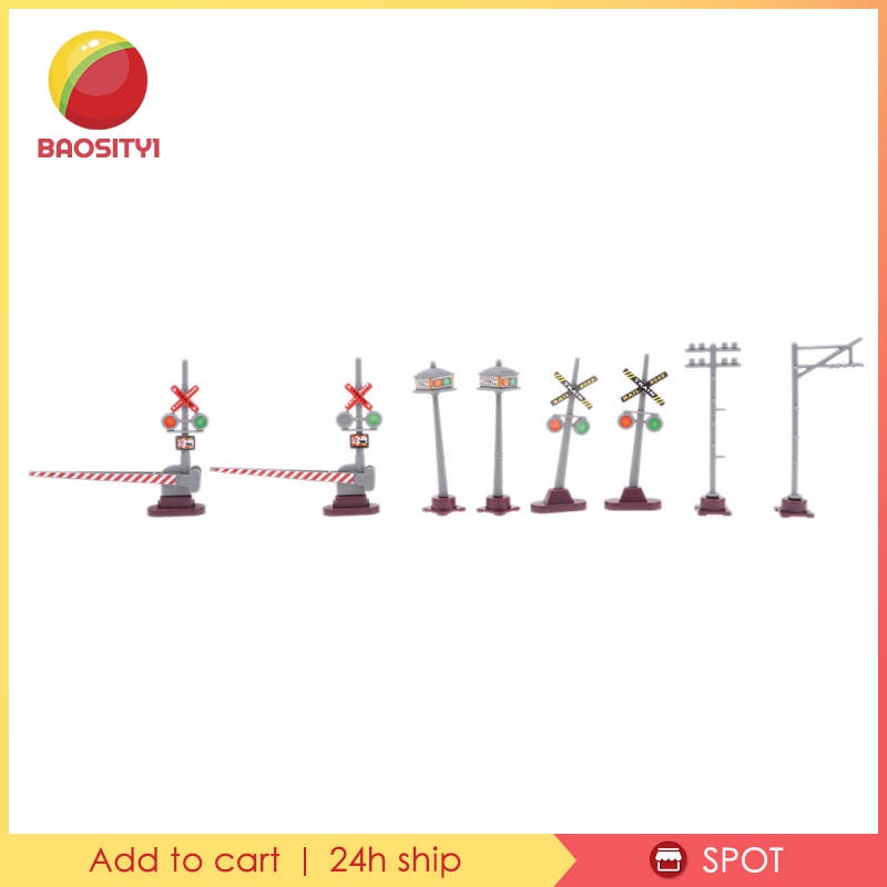 Mô hình biển báo giao thông đường phố thiết kế chân thực giáo dục sớm cho bé