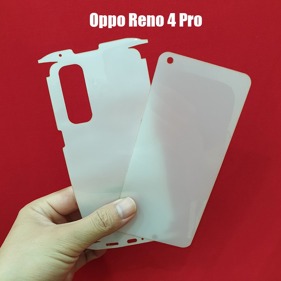 Bộ PPF chống xước Oppo Reno 4 Pro