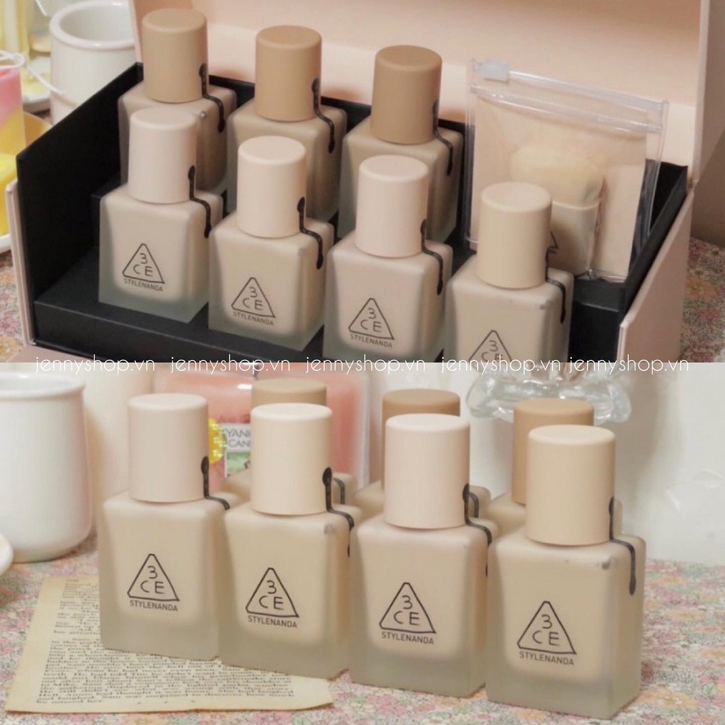 Kem Nền 3CE Velvet Fit Foundation