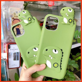 Ốp Lưng Khủng Long Xanh Siêu Cute Full Dòng Từ 6/6plus/6s/6splus/7/7plus/8/8plus/X/Xr/Xs/11/12/Pro/Max/Plus/Promax