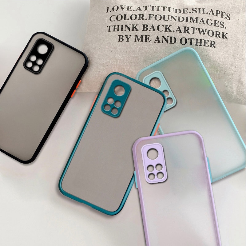Ốp Lưng Chống Sốc Hình Camera Cho Xiaomi Poco X3 M3 Pro Redmi Note 10S 9s Pro Max Mi 10t 9T K20 Pro