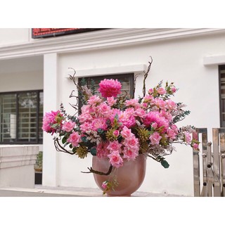 Bình hoa composite dáng ang số 2 cao 22cm