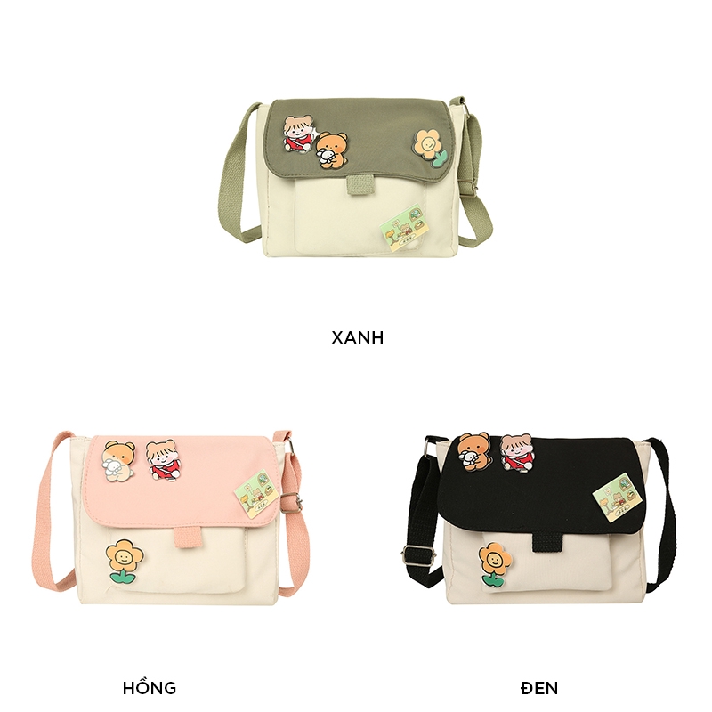 Túi đeo chéo nữ nhiều ngăn đi chơi mini da mềm cá tính giá rẻ LOT STORE  | BigBuy360 - bigbuy360.vn