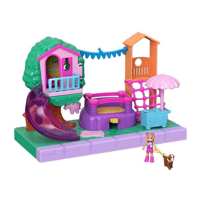 Đồ Chơi POLLY POCKET Khu Vui Chơi Vui Nhộn GTM67/GTM66