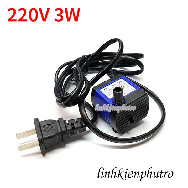 Bơm Chìm Mini 220V 3W