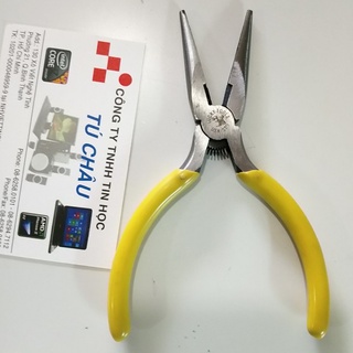 Kềm bấm mỏ nhọn thẳng và cắt LUCKY_Chuẩn nhỏ 5 inch