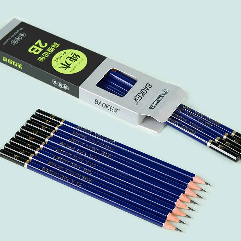 Bút chì gỗ cao cấp Baoke - 2B - PL1602