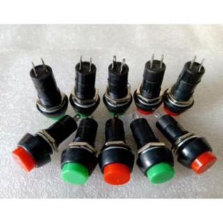 Nút nhấn nguồn tự khoá PBS- 11A 12mm( Self-reset Push Button)