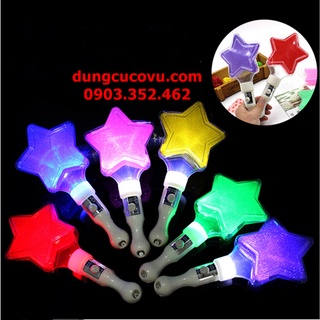Đèn led nhựa 26cm, đèn led cầm tay, đèn led ngôi sao