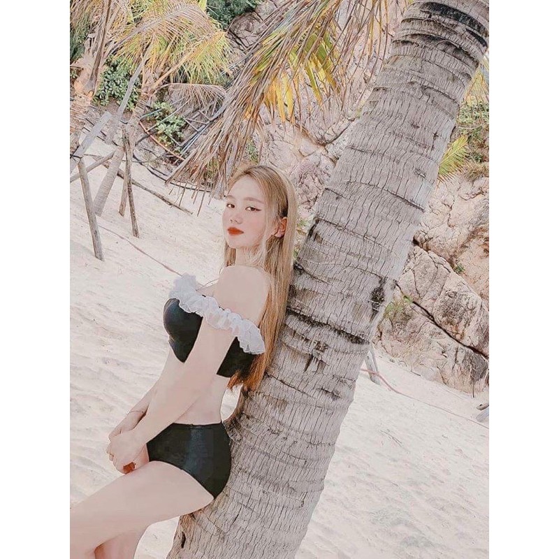 Bikini Đồ Bơi Nữ Đi Biển Hai Mảnh Bèo Vải Công Chúa BELLA