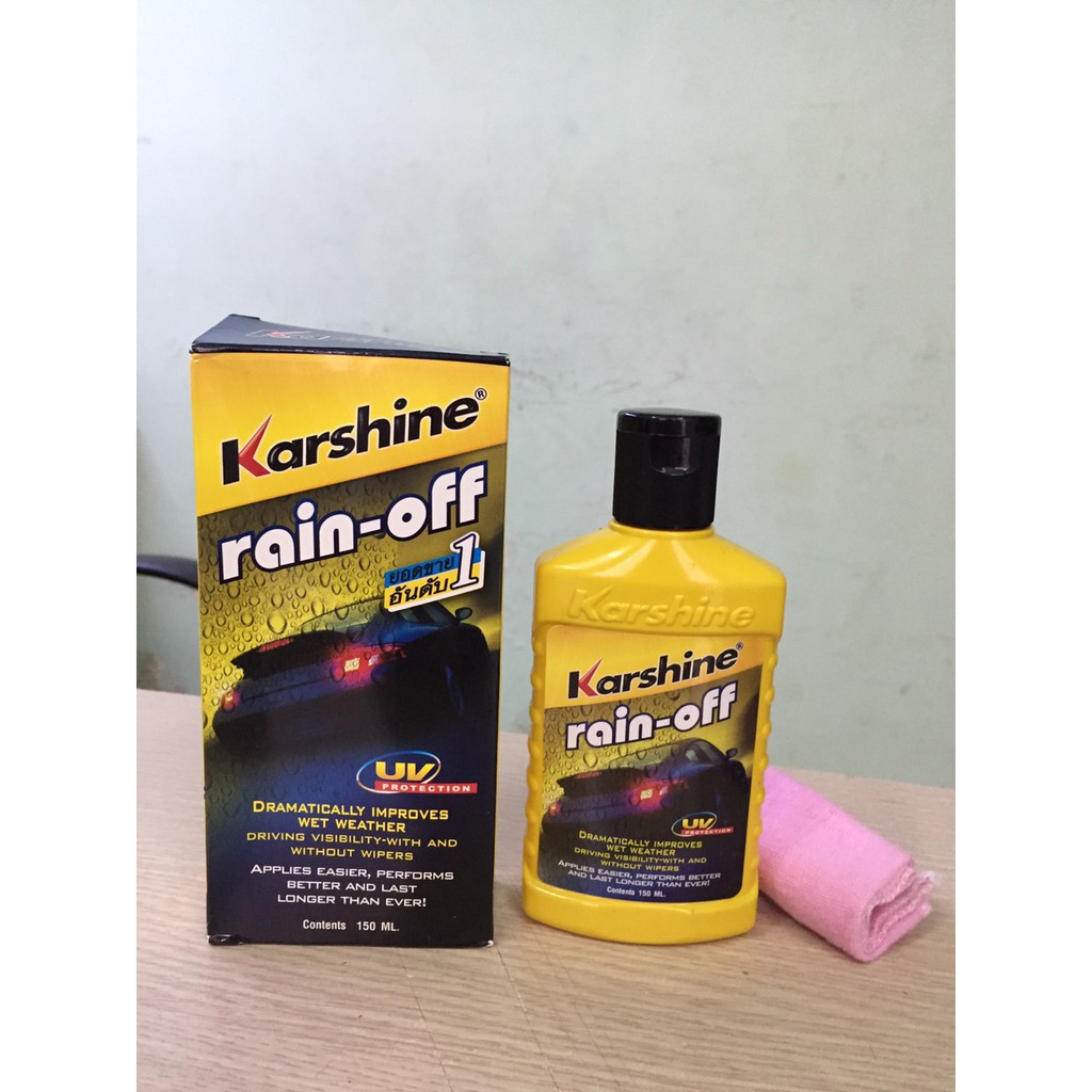 Karhine rain ( Chống bám dính nước trên kính) -HCLB