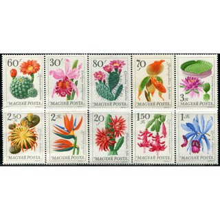 Tem sưu tập Tem Thực Vật Hungary ( 10 tem )