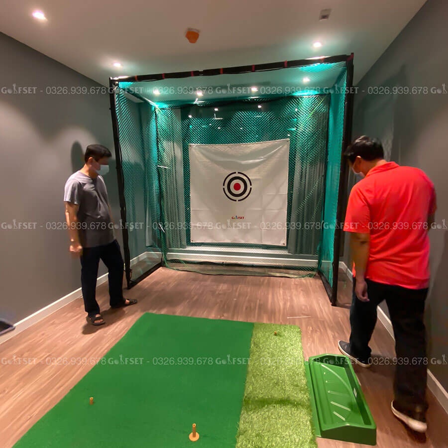 Khung Lưới Tập Swing Golf Kích Thước Cao 2.5m* Rộng 2.5m* Sâu 1m/ Tập Swing Golf Tại Nhà/ Phù Hợp Với Không Gian Nhỏ