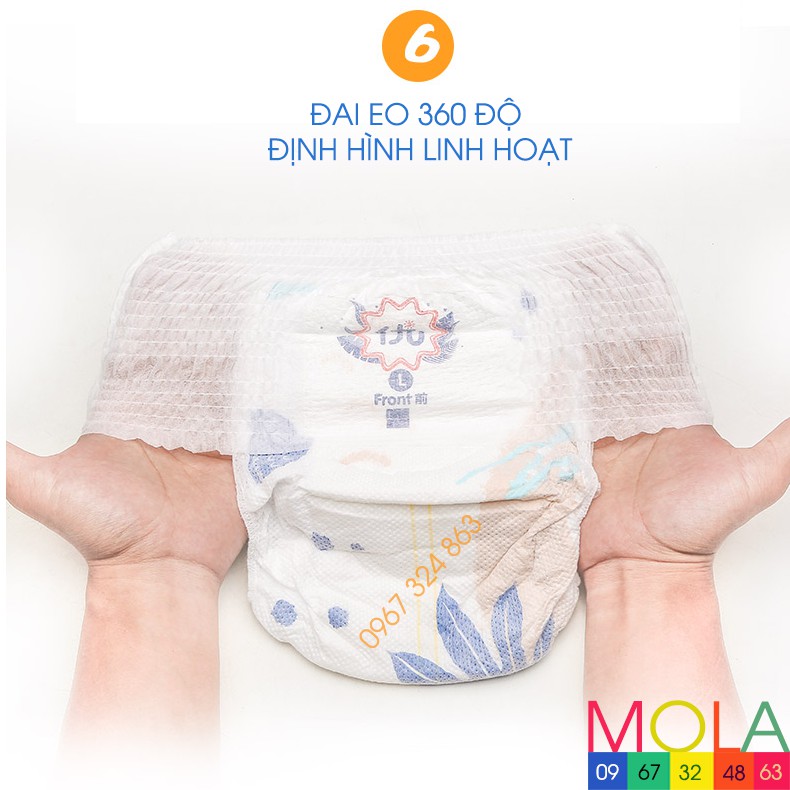 Bỉm Quần/Dán YOULI BABY PANTS đủ size S28, S56, S112, M22, M44, M88, L21, L42, L84, XL20, XL40, XL80, XXL72, XXXL68