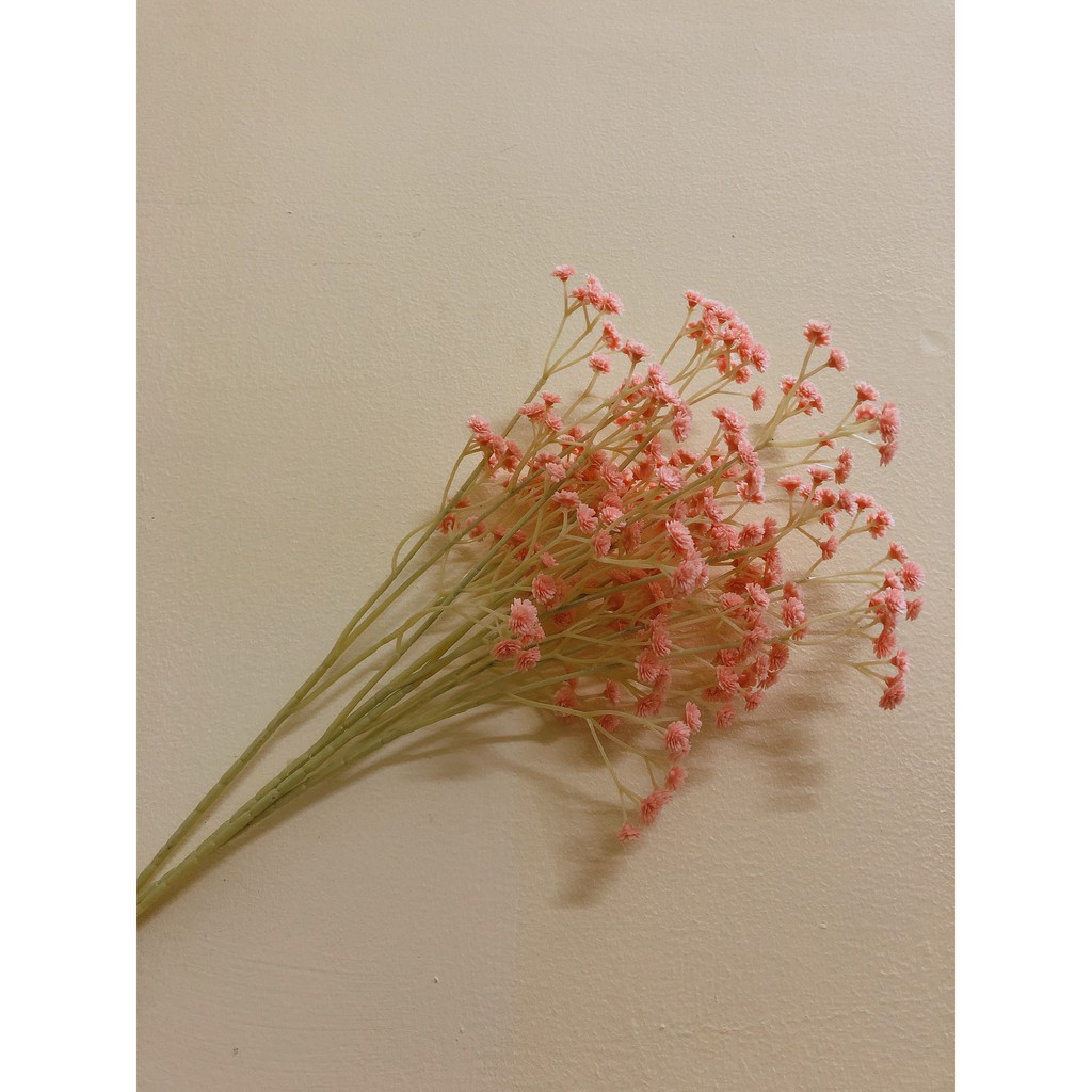 Hoa Baby Giả Cành Cao 62 cm decor trang trí nhà cửa