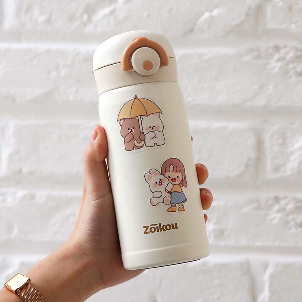 Miếng Dán Trang Trí Sổ Tay / Album Ảnh Họa Tiết Hoạt Hình Kawaii Dễ Thương Diy