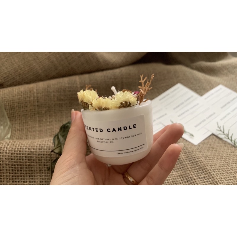 combo 50 cốc nến thuỷ tinh 200ml làm nến handmade