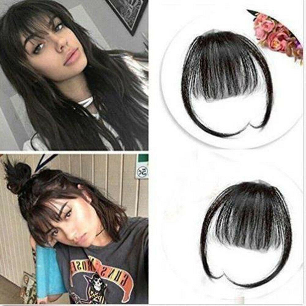 Tóc Mái Giả Có Kẹp Tiện Lợi Dành Cho Nữ