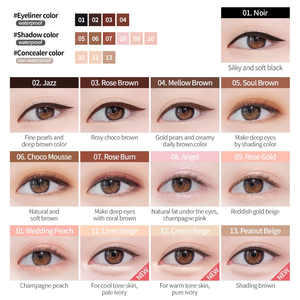 Kẻ Mắt Dạng Gel BBIA Last Auto Gel Eyeliner 0.3g