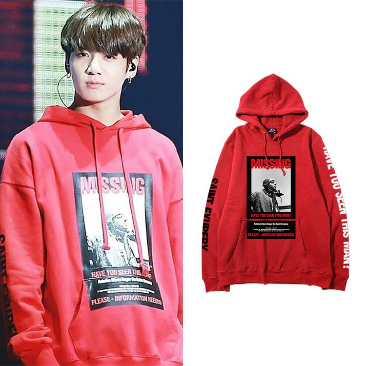 SALE- Áo Hoodie Dài Tay Cheap Moment JungKook - BTS - áo chất