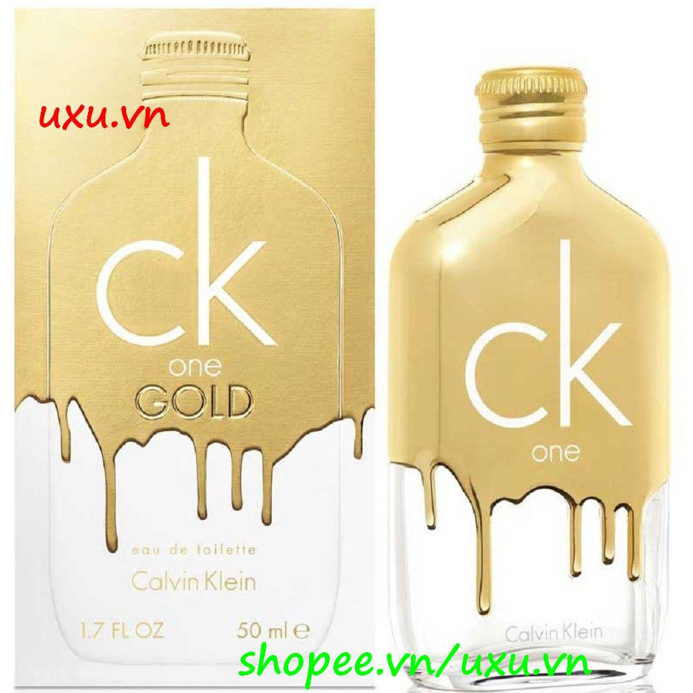 Nước Hoa Unisex 50Ml Calvin Klein Ck One Gold, Với uxu.vn Tất Cả Là Chính Hãng.