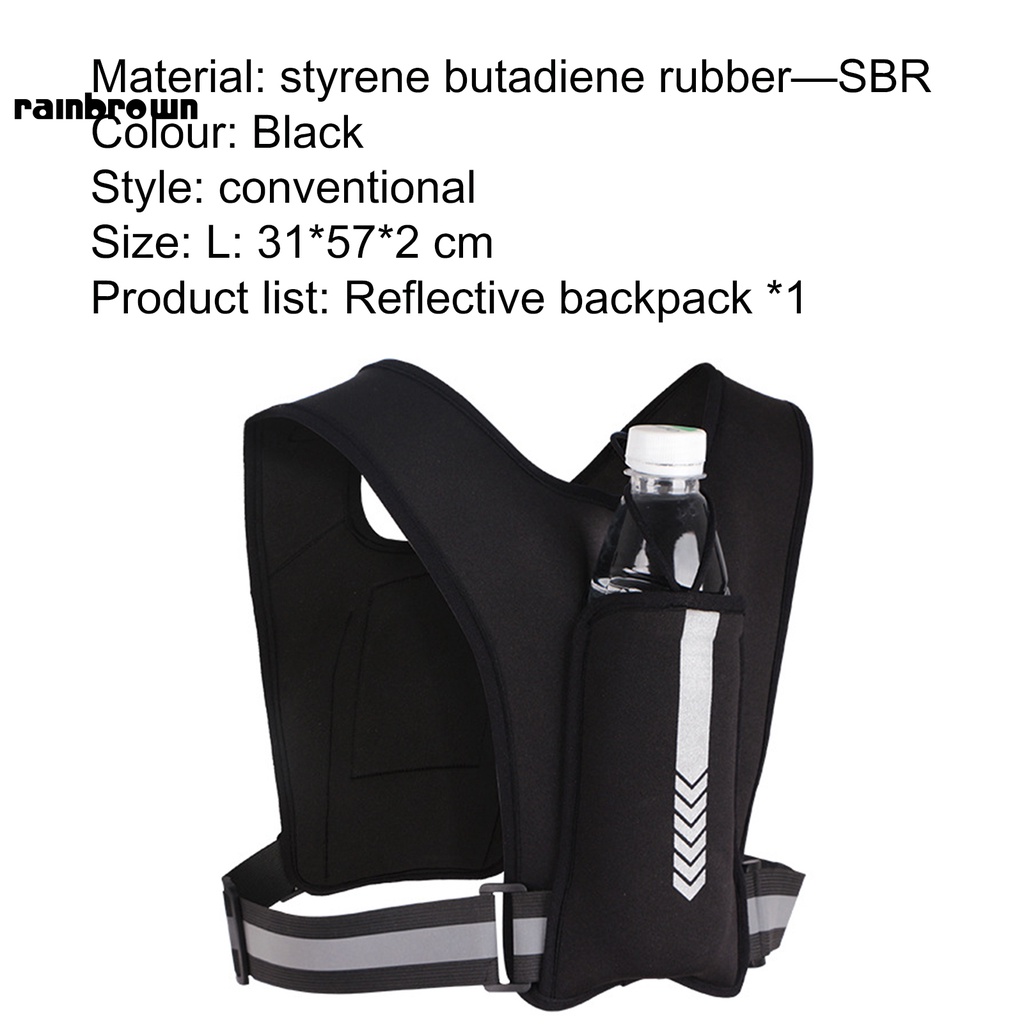 Túi Đeo Chéo Ngực Phản Quang Đựng Điện Thoại Sức Chứa Lớn Dùng Khi Chạy Xe Đạp