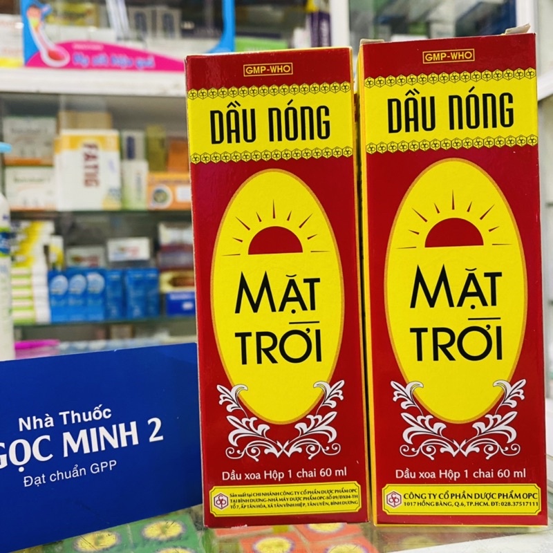 ✅ [Chính Hãng] Dầu nóng mặt trời - OPC - 60ml