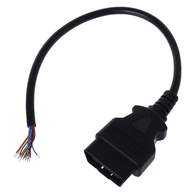 OBD2 16Pin Male Plug Adapter Opening Cable Connector For Extension Auto | BigBuy360 - bigbuy360.vn