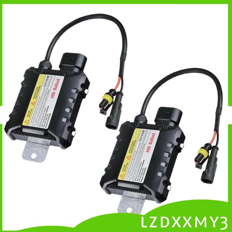 Set 2 Chấn Lưu HID 12V 55W Cho Đèn Xenon H1 H3 H7 H8 9005