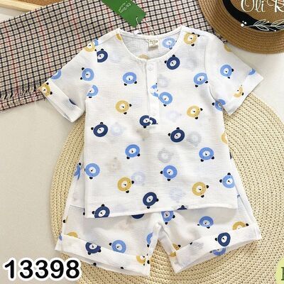 BỘ VẢI XÔ OLIRIVER NHIỀU HOẠ TIẾT ĐÁNG YÊU CHO BÉ 9-33KG