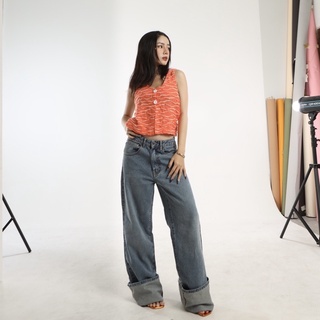 Quần ERRORIST Straight Low Jeans jean ống suông cạp thấp