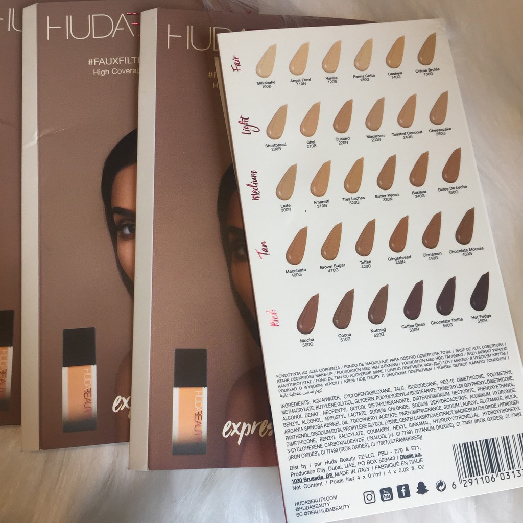SAMPLE/ Mẫu thử Kem Nền Huda Beauty Faux Filter Foundation | BigBuy360 - bigbuy360.vn