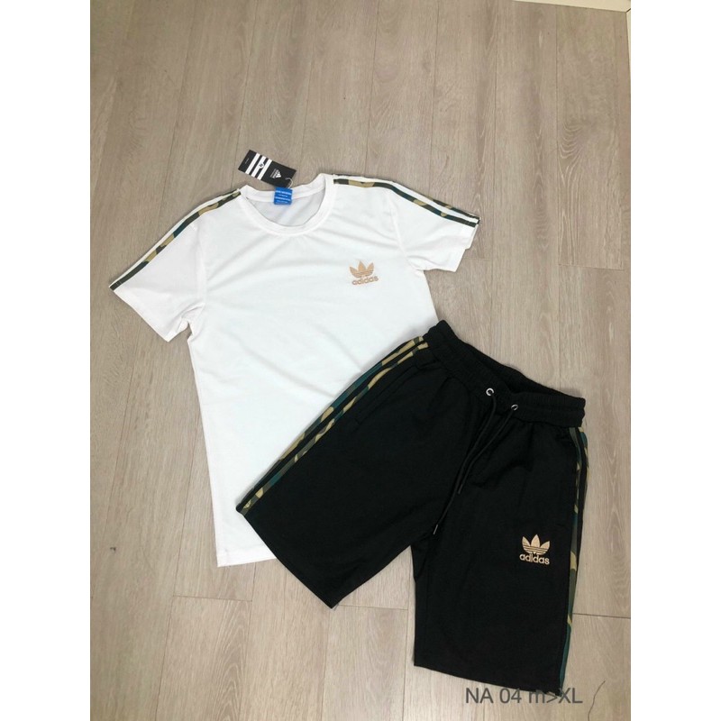 Bộ thể thao nam adidas hè 2021 mẫu mới nhất chất cottonata thấm hút mồ hôi | BigBuy360 - bigbuy360.vn