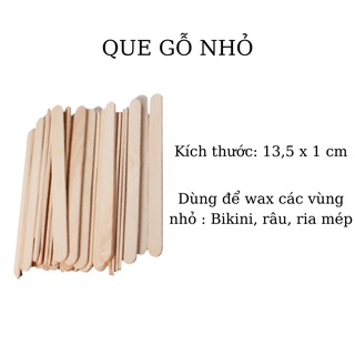 Que phết sáp bộ 10 que gỗ waxing
